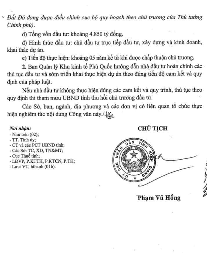 văn bản 83ha bãi đất đỏ 2