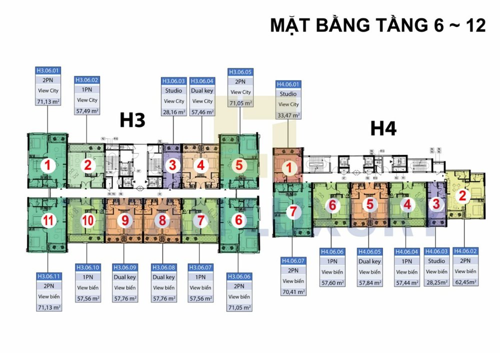 mặt bằng t612 h3h4 hillside