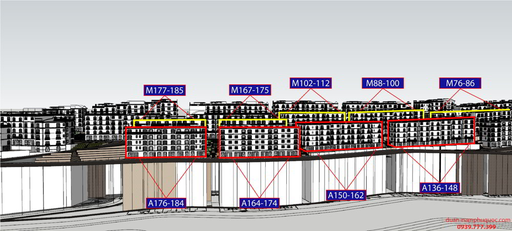 Ama 134-184 Shophouse The Center Phú Quốc