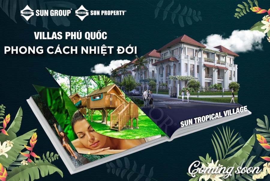 biệt thự làng nhiệt đới sun tropical village