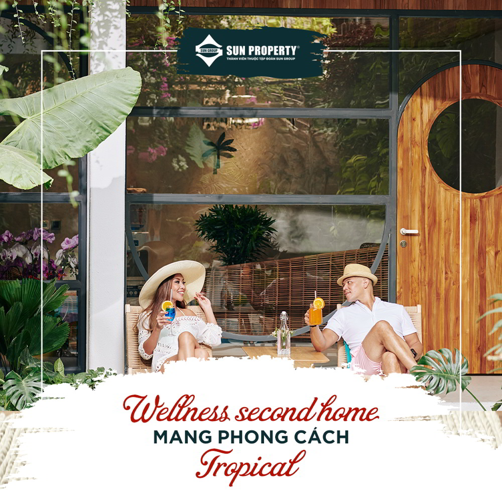 wellness second home phong cách tropical