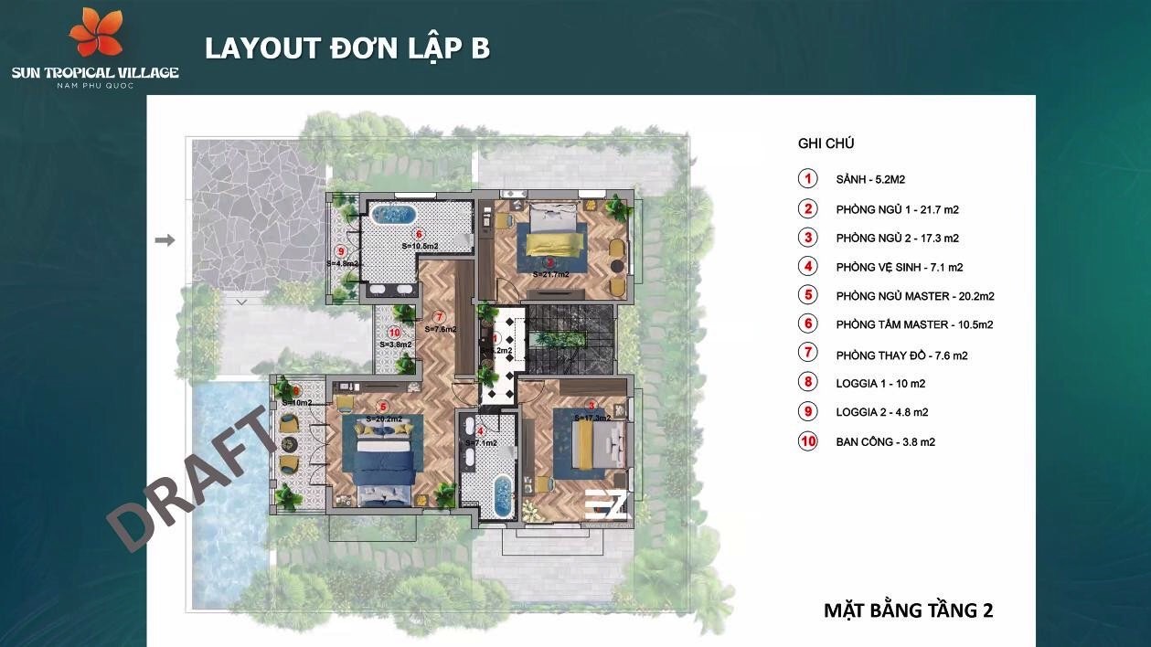 Layout biệt thự đơn lập B (2)