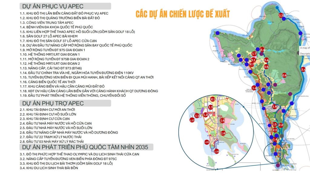 Các công trình phục vụ APEC 2027 Phú Quốc